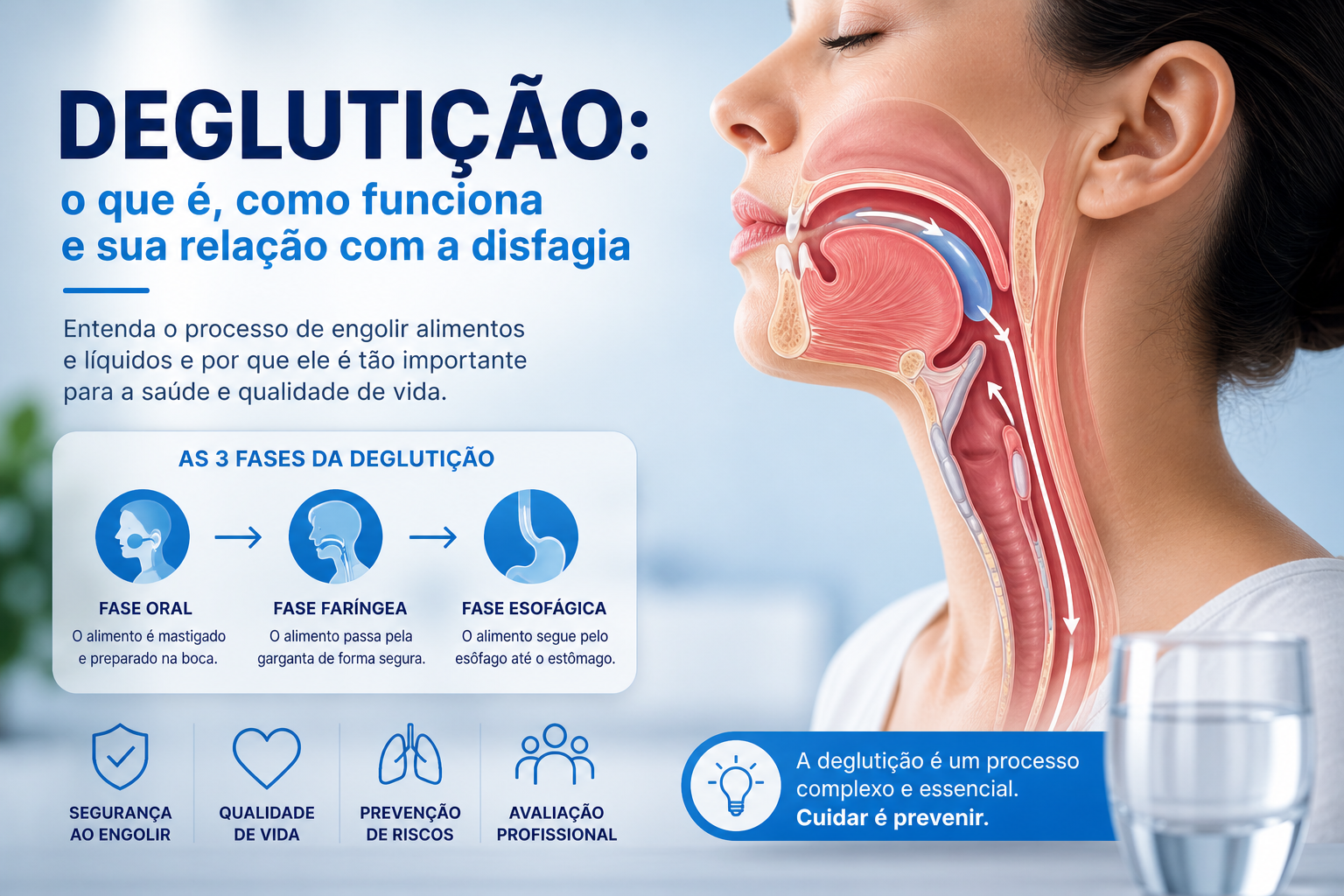 What is swallowing and how does it work?