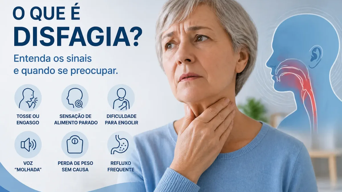 O que é disfagia, sinais de alerta e dificuldade para engolir